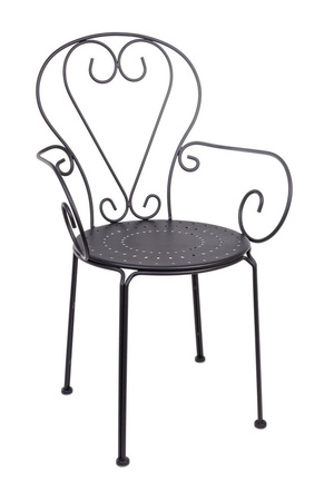 BIZZOTTO krzesło ogrodowe ETIENNE czarne