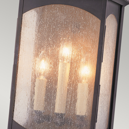 Duża latarnia naścienna Market Square - 3 źródła światła Market Square Quintiesse Feiss QN-MARKET-SQUARE-L