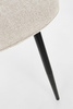 BIZZOTTO krzesło IRELIA czarny / beżowy