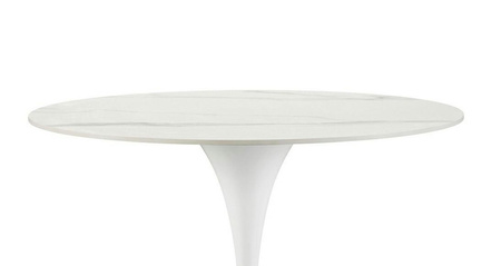 BIZZOTTO stół ogrodowy RONI 100 biały