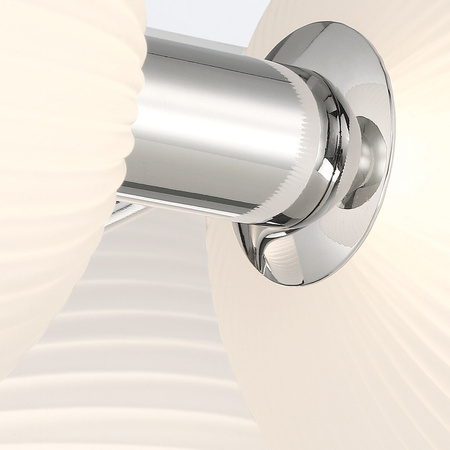 Kinkiet Palmas - 3 źródła światła - Polerowany nikiel Quintiesse Eurofase QN-PALMAS-3W-PN