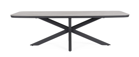 BIZZOTTO stół ogrodowy ISACCO 240x110     antracyt