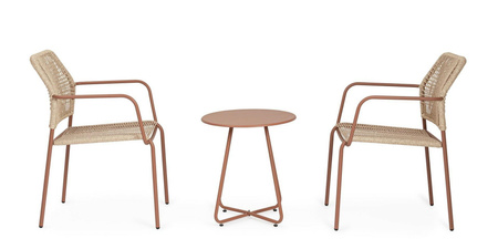 BIZZOTTO stolik ogrodowy JABLE czerwony