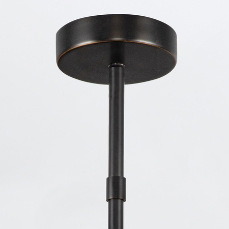 Żyrandol LED Alonso - Miejski brąz Quintiesse QN-ALONSO8-UBZ-AR