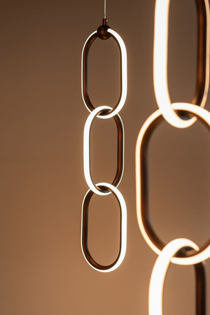 RICHMOND lampa wisząca LACEY brązowa