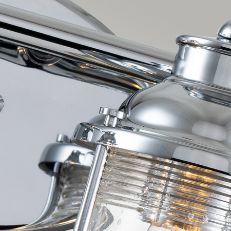 Kinkiet Ashland Bay - 2 źródła światła - Polerowany chrom Ashland Bay Quintiesse Kichler QN-ASHLANDBAY2-PC-BATH