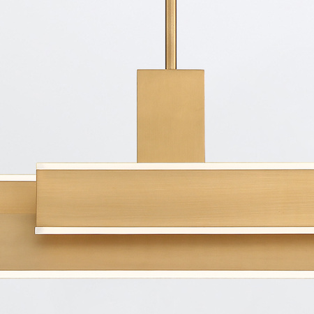 Lampa wyspowa Cameno - Szczotkowane złoto Quintiesse Eurofase QN-CAMENO-LP-BG