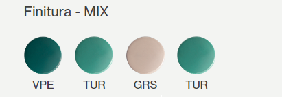 SOSPENSIONE 4 ELEMENTI - PENDANT WITH 4 ELEMENTS BUMBUM Ferroluce C2764-MIX