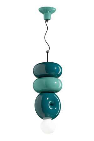 SOSPENSIONE 3 ELEMENTI - PENDANT WITH 3 ELEMENTS BUMBUM Ferroluce C2763-MIX