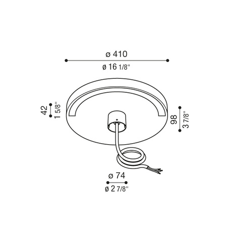 Lombardo LL155180B3 Lampa słupowa Time 180