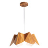 Lampa wisząca Physalis Brązowy, Drewno Quintiesse Accord QN-PHYSALIS-P-M-TEAK