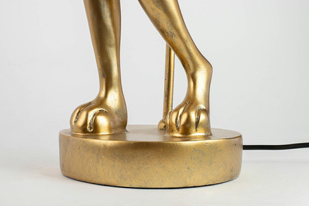 KARE lampa stołowa RABBIT 68 cm  złota / zielona