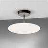Vibia Flat Lampa Sufitowa LED ze Ściemniaczem, 40cm wys. 20 cm, Czarny Biały