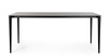 BIZZOTTO stół jadalniany REIJA 180        czarny / szary
