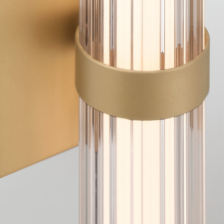 Mały kinkiet LED Fayton - Szczotkowane złoto Quintiesse Eurofase QN-FAYTON-S-BG