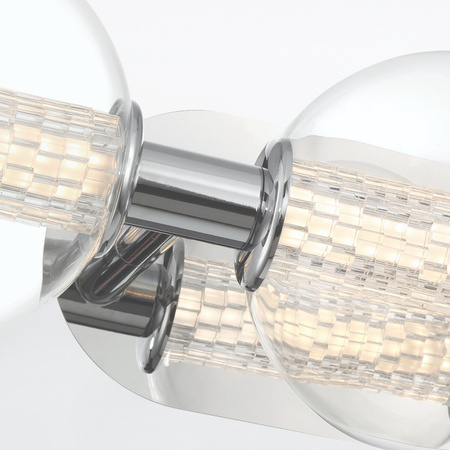 Kinkiet Atomo - 3 źródła światła - Polerowany chrom Quintiesse Eurofase QN-ATOMO-3W-PC