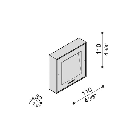 Lombardo LL1210263 Lampa ścienna Koi 110