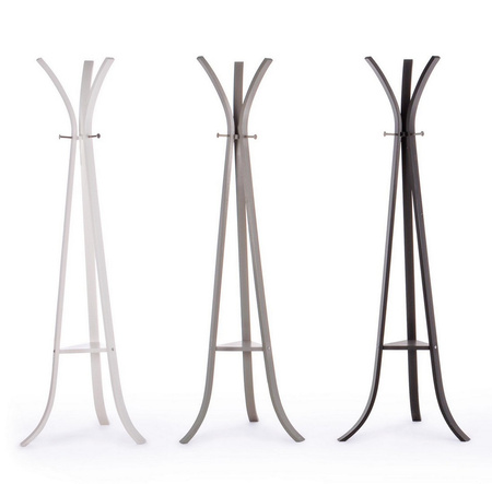 BIZZOTTO wieszak stojący TRIOMPHE biały