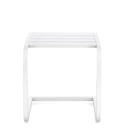 BIZZOTTO stolik ogrodowy TAYLOR 40 biały