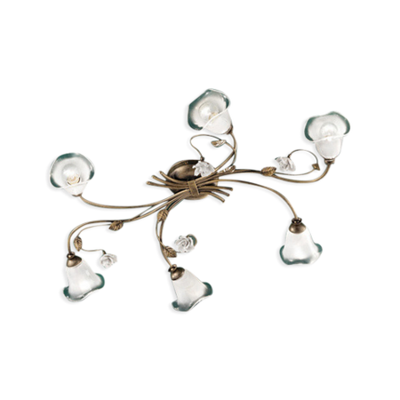Lampa Sufitowa Plafon  SIENA Ferroluce C1184-6