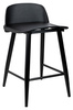 Krzesło barowe BOOGY 60 czarne