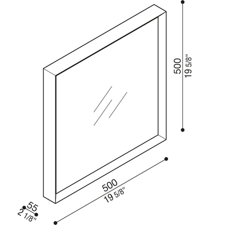 Lombardo LL134010N Lampa sufitowa Flo Q 500