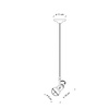 Lampa Wisząca LOFT Ferroluce C1660/1-VIB