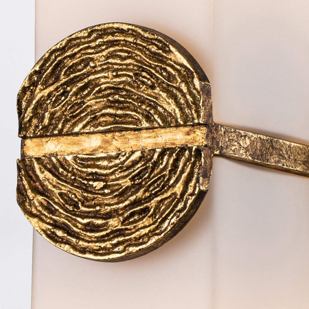 Kinkiet Elan - 2 źródła światła - Płatkowe złoto Quintiesse QN-ELAN-2WB-DG-OPAL