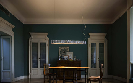 Lampa Wisząca Fregio-Niebieski FOSCARINI