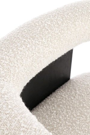 BIZZOTTO krzesło AGAPE czarny / biały