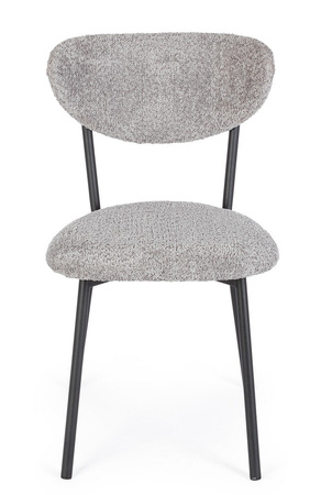 BIZZOTTO krzesło LUDMILLA szare