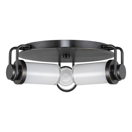 Plafon Wynwood - 3 źródła światła - Miejski brąz Quintiesse QN-WYNWOOD-F-UBZ