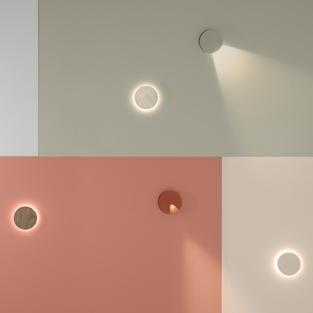 Vibia Dots Lampa Ścienna LED, 17.5 GL, 5.2 cm, Szary