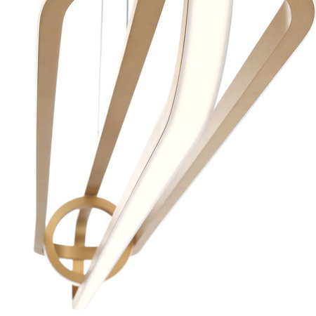 Lampa wyspowa Demark - Szczotkowane złoto Quintiesse Eurofase QN-DEMARK-LP-BG