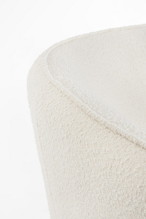 BIZZOTTO fotel AVRIL biały