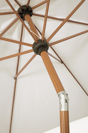 BIZZOTTO parasol ogrodowy PALINURO biały