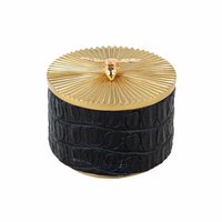 RICHMOND pojemnik na biżuterię BEEZ S czarny