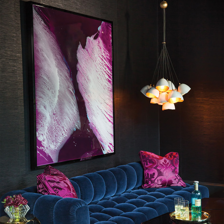 Lampa wisząca Nula - 15 źródeł światła Nula Quintiesse Lisa McDennon by Hinkley QN-NULA-15P