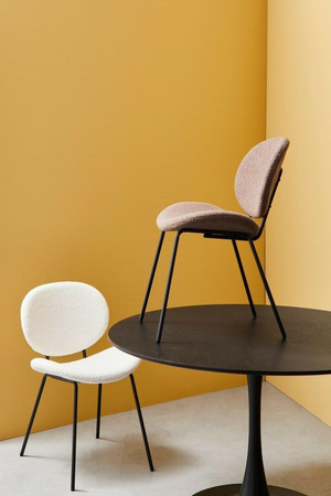 BIZZOTTO krzesło MADDIE brązowe