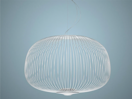 Spokes 3 Lampa Wisząca MyLight-Biały FOSCARINI