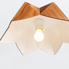 Lampa wisząca Physalis Brązowy, Drewno Quintiesse Accord QN-PHYSALIS-P-M-TEAK