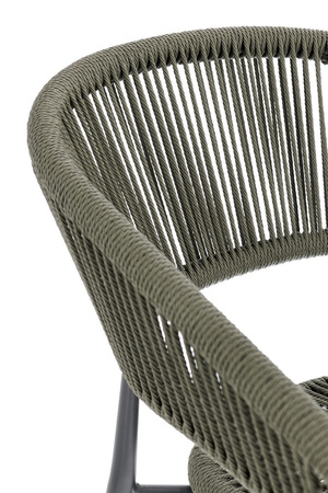 BIZZOTTO krzesło ogrodowe ALGAIDA         zielone