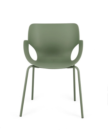 BIZZOTTO krzesło LENNOX ARM zielone