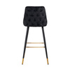 RICHMOND krzesło barowe IMANI 77 czarne