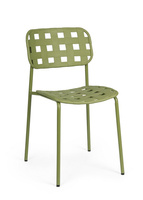 BIZZOTTO krzesło ogrodowe CLOVER zielone