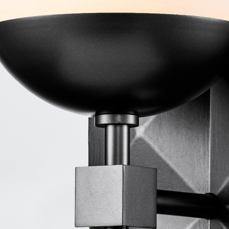 Kinkiet Deco - 1 źródło światła - Czarny Quintiesse QN-DECO-1WB-BLK-O