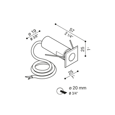 Lombardo LT15801BM3 Lampa dogruntowa CNC 25 2.0 Q