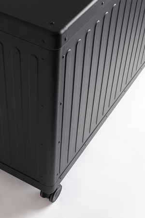 BIZZOTTO skrzynia ogrodowa OCEAN CHARC    czarna