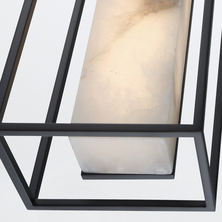 Duży kinkiet Blakley - 1 źródło światła - Matowa czerń Quintiesse Eurofase QN-BLAKLEY-L-BK