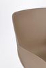 BIZZOTTO krzesło LENNOX ARM brązowe
